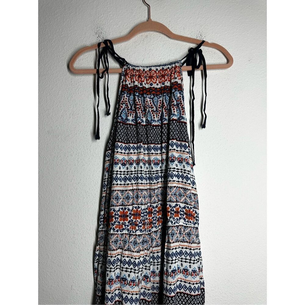 Toxik Bohemian Jumpsuit Geometric Pattern Wide Le… - image 6